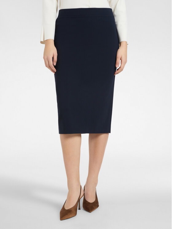Elena Mirò Elena Mirò Spódnica midi 1801Z100073N034 Niebieski Regular Fit