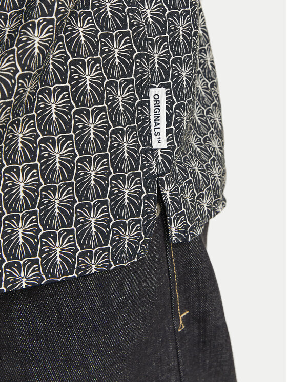 Jack & Jones Jack & Jones Koszula Marshall 12271103 Czarny Wide Fit