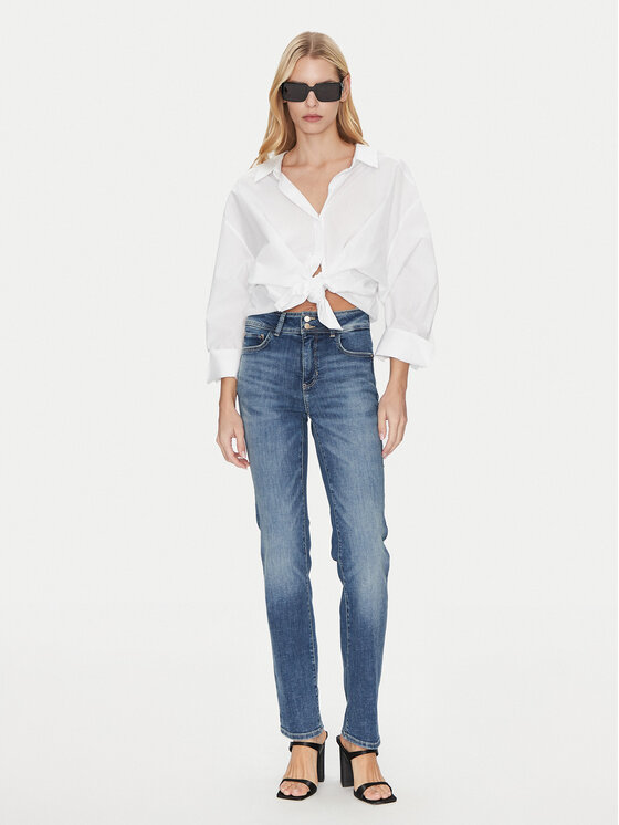 Guess Guess Jeansy W5RA0V D5L72 Niebieski Regular Fit