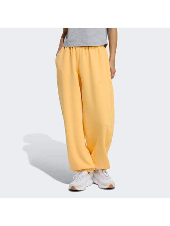 adidas adidas Donji dio trenerke Soft Lux KA7020 Narančasta Loose Fit