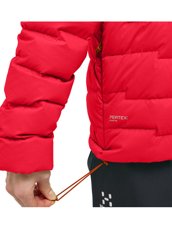 Haglöfs Haglöfs Kurtka puchowa Roc Flash Down Hood Women Czerwony Regular Fit