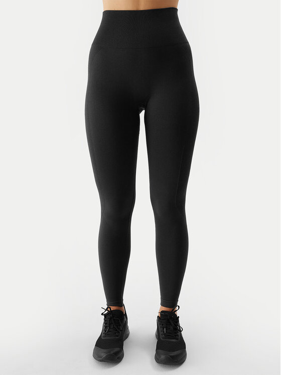 4F 4F Legginsy 4FWSS24TFTIF231 Czarny Slim Fit