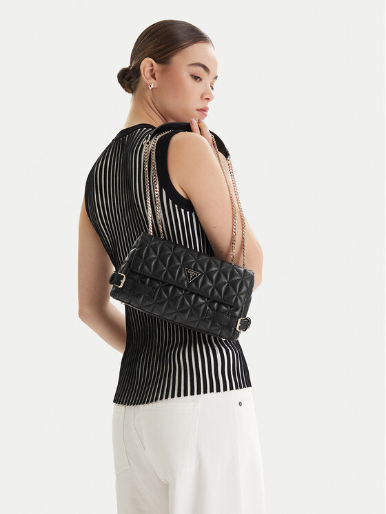 Guess Guess Rankinė Paisleigh HWQG98 83210 Juoda