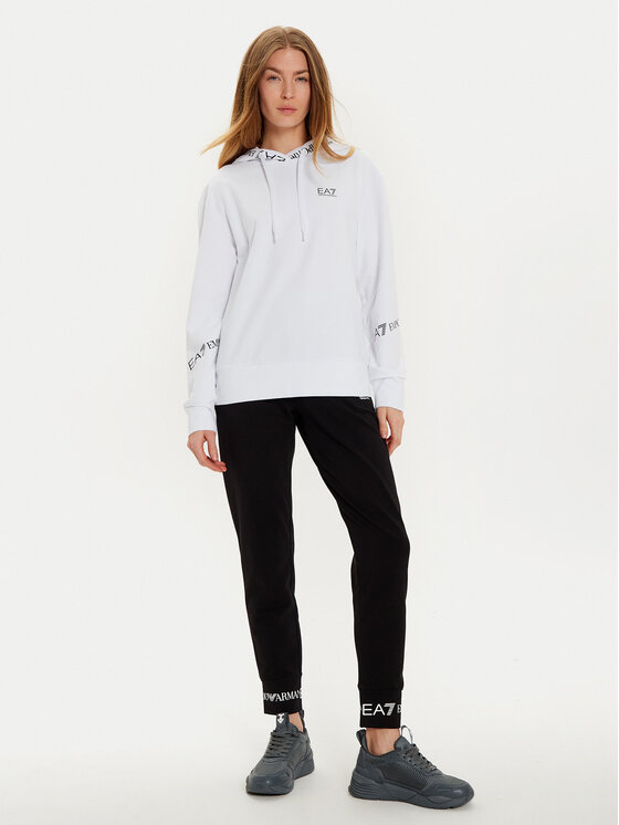 EA7 Emporio Armani Tepláková súprava 8NTV52 TJTXZ 21BA Čierna Regular Fit