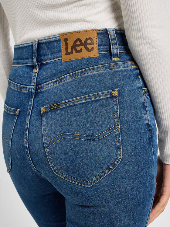 Lee Lee Jeansy ULC SKINNY Niebieski Skinny Fit