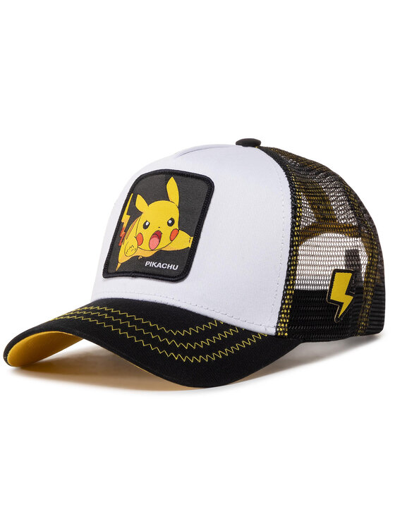 Capslab Capslab Cappellino Pokemon Pikachu CL/PKM2/1/PIK5 Bianco