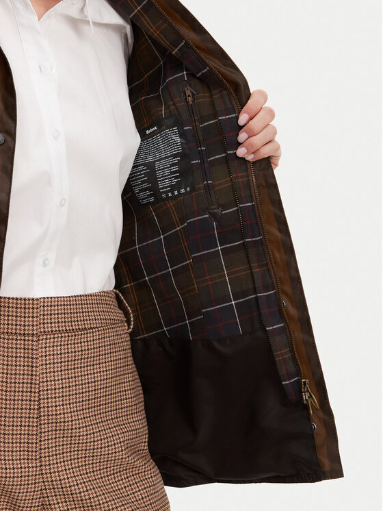 Barbour Barbour Geacă Beadnell LWX0667BR31 Maro Regular Fit