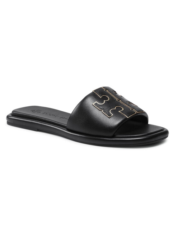 Tory Burch Šľapky Doublet Sport Slide 79985 Čierna