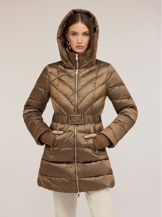Motivi Motivi Giubbotto piumino F024Q100774N022 Marrone Regular Fit