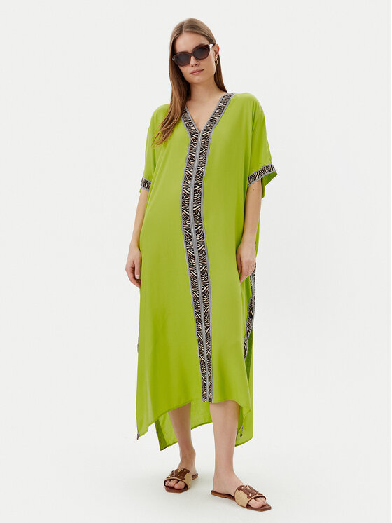 LOLA CASADEMUNT LOLA CASADEMUNT Туника LS2516055 Зелен Relaxed Fit