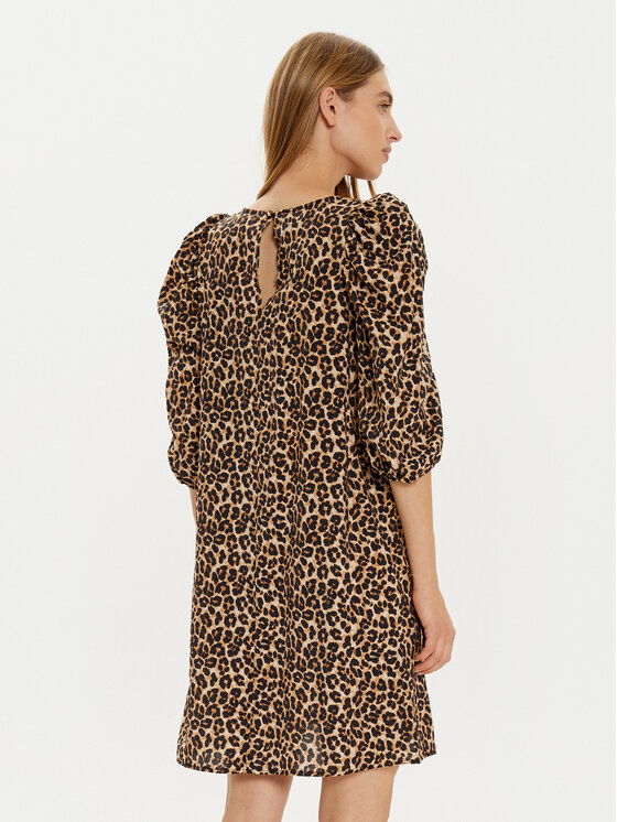 Vila Vila Повсякденна сукня Orla 14105031 Коричневий Regular Fit