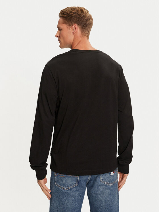 Guess Jeans Guess Jeans Longsleeve M4BI84 K8FQ4 Czarny Regular Fit