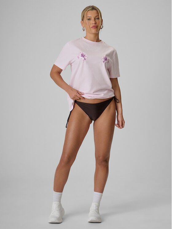 4F 4F T-Shirt 4FRSS26TTSHF3882-56S Różowy Loose Fit