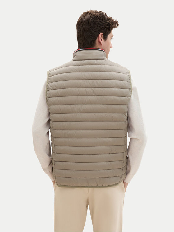 Tom Tailor Tom Tailor Weste 1041310 Grün Regular Fit