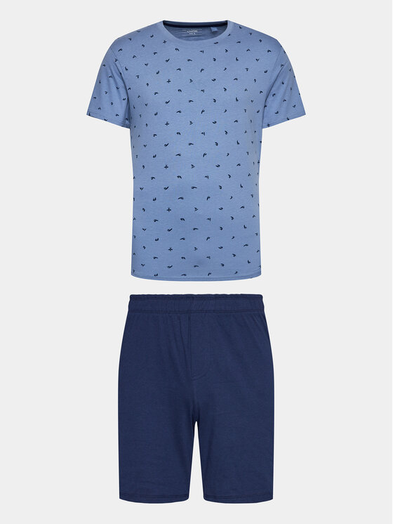 Henderson Pyjama 40681 Blau Regular Fit | Modivo.at