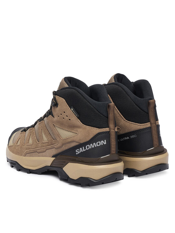 Salomon Salomon Trekkingschuhe X Ultra 360 Leather Mid Gtx L49158300 Braun