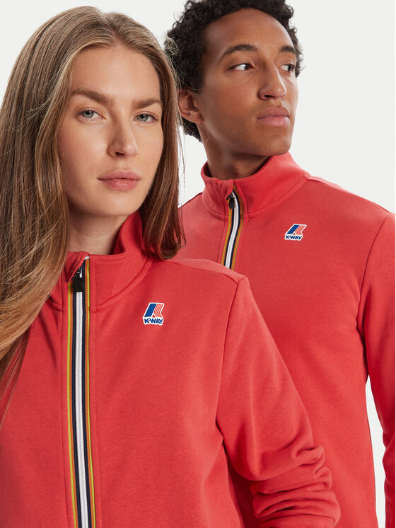 K-Way K-Way Sweatshirt Augur K41225W Rot Regular Fit