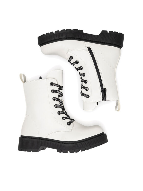 DeeZee DeeZee Schnürschuhe CS5587-16 Weiß