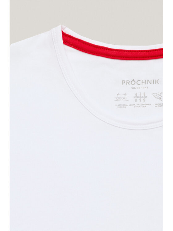 Próchnik Próchnik T-Shirt PM8 TS073126000013 Biały Regular Fit