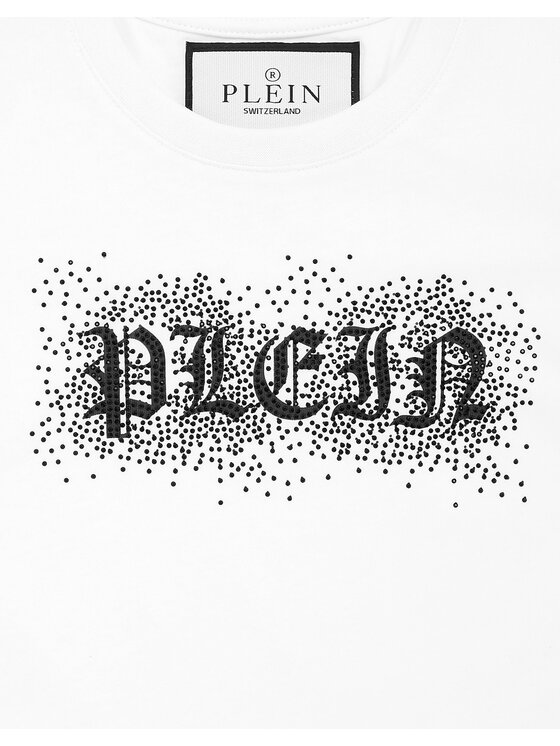 PHILIPP PLEIN PHILIPP PLEIN T-Shirt 28163 Biały Regular Fit