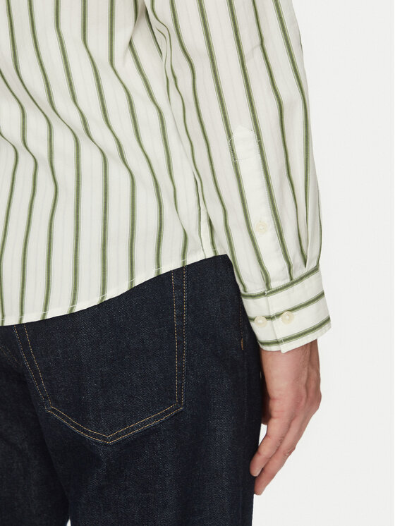 Marc O'Polo Marc O'Polo Hemd 522 7216 42598 Grün Regular Fit