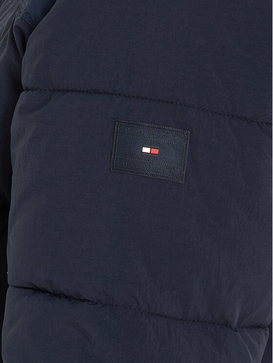Tommy Hilfiger Tommy Hilfiger Zimska jakna New York KG0KG07551 Tamnoplava Relaxed Fit