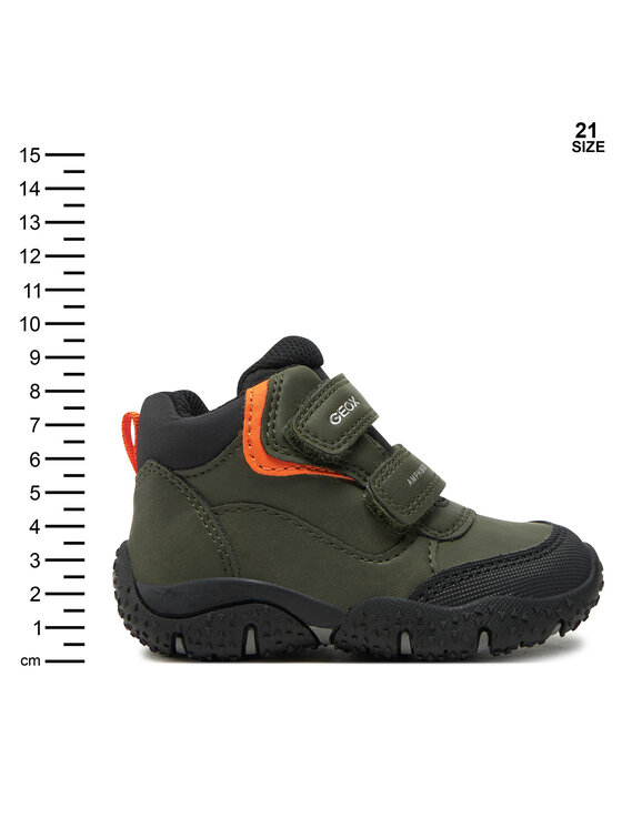 Geox Geox Schnürschuhe B Baltic Boy B Abx B4620A 0MEFU C3231 M Grün