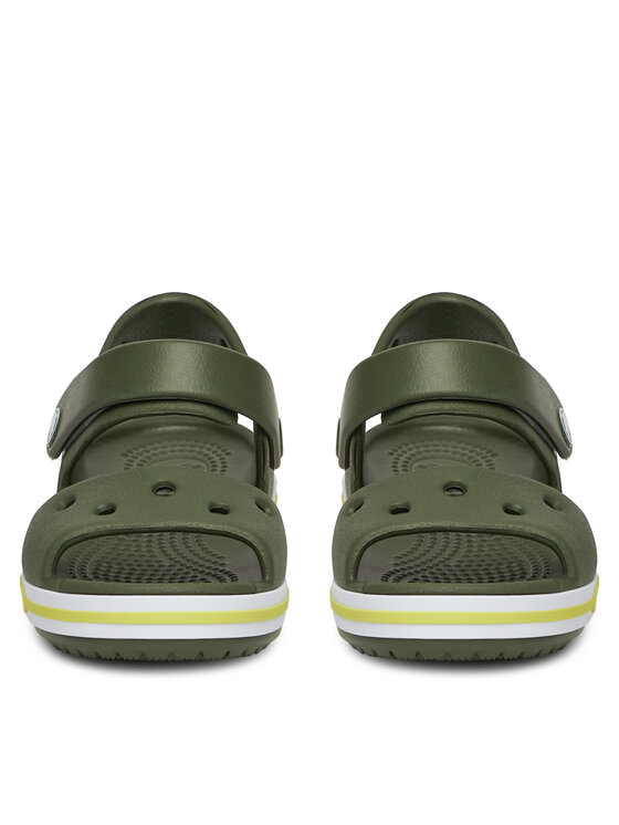Crocs Crocs Sandały BAYABAND SANDAL K 211054-309 Zielony