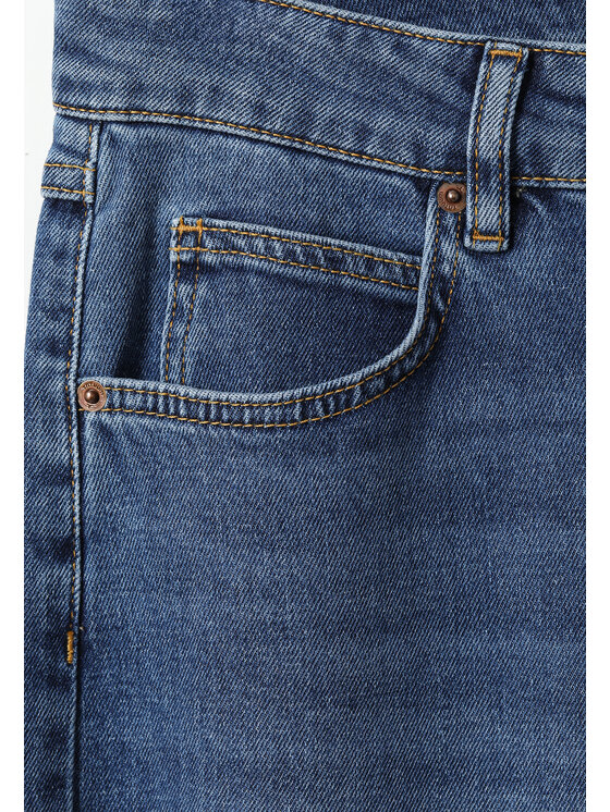 TATUUM TATUUM Jeansy LEI Granatowy Wide Fit