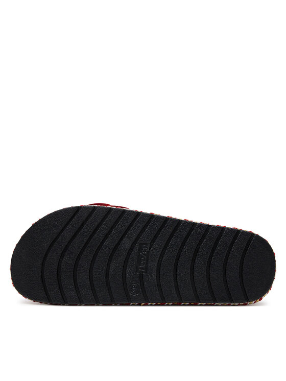 DeeZee DeeZee Klapki E2050-3 Czerwony