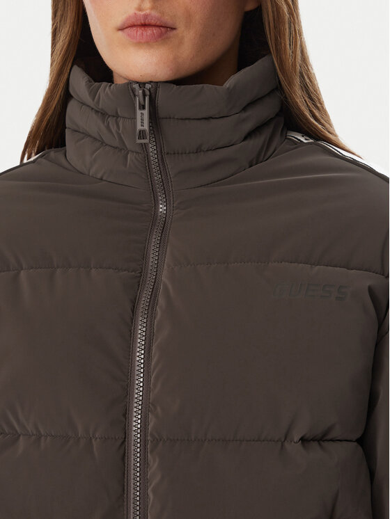 Guess Guess Kurtka zimowa V5BL11 WGYC2 Brązowy ciemny Regular Fit