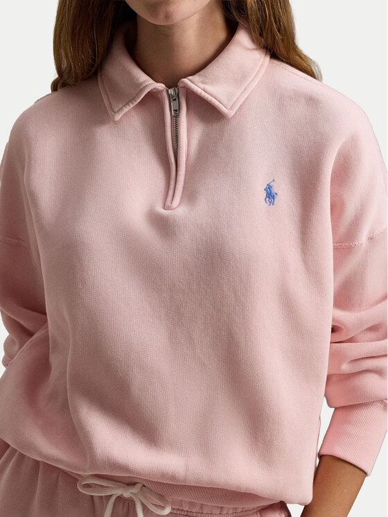 Polo Ralph Lauren Polo Ralph Lauren Džemperis ar kapuci 211B18685008 Rozā Relaxed Fit