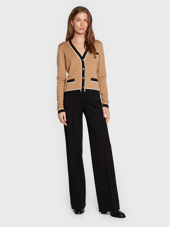 Cardigan Moris 0576587 Beige Regular Fit