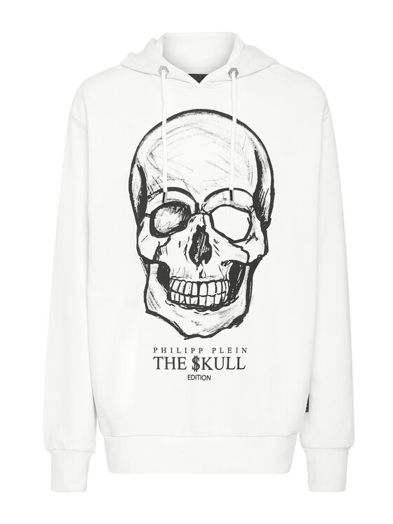 PHILIPP PLEIN PHILIPP PLEIN Felpa 453 Bianco Regular Fit