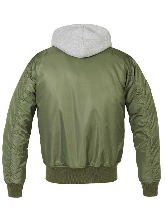 Brandit Brandit Kurtka bomber 3150.136.4XL Zielony Regular Fit