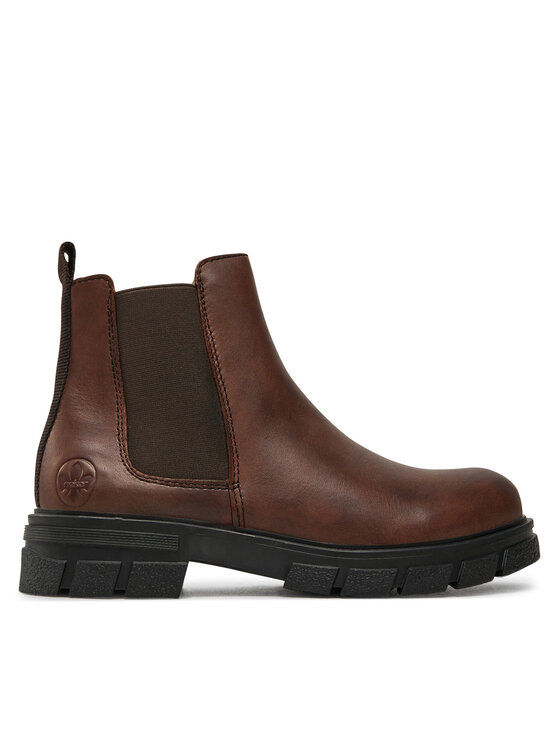Rieker Rieker Polokozačky Z9150-25 Hnědá