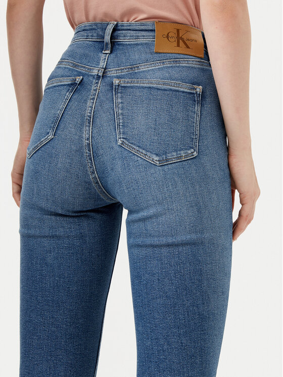 Calvin Klein Jeans Calvin Klein Jeans Jeansy J20J224492 Granatowy Skinny Fit