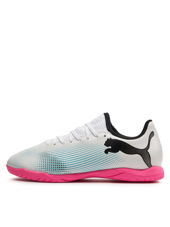 Puma Puma Обувки за футбол Future 7 Play It Jr 10773901 01 Бял