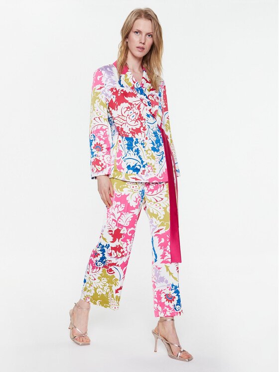 Pantaloni di tessuto Irlanda 71311523 Multicolore