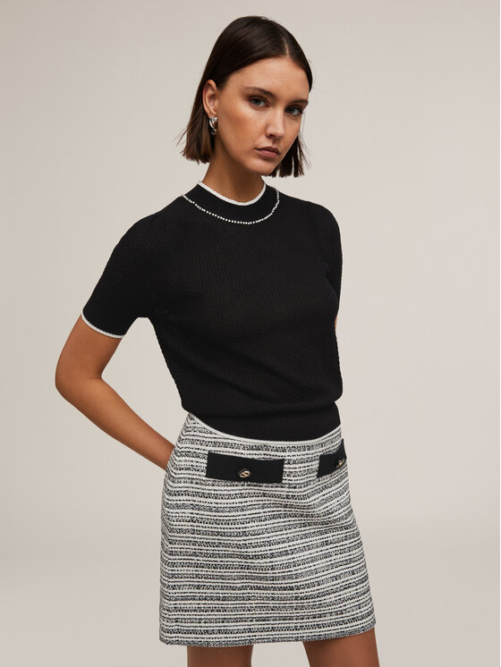 Motivi Motivi Maglione M277W003355N033 Nero Regular Fit