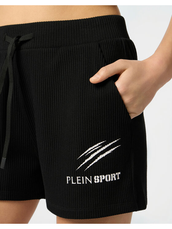 Plein Sport Plein Sport Sportovní kraťasy 29107 Černá