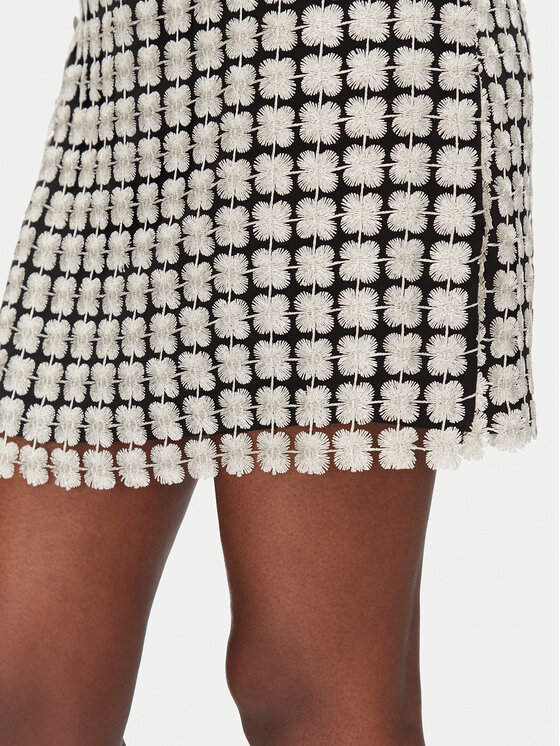 Bruuns Bazaar Bruuns Bazaar Pouzdrová sukně Aluma BBW4527 Écru Slim Fit