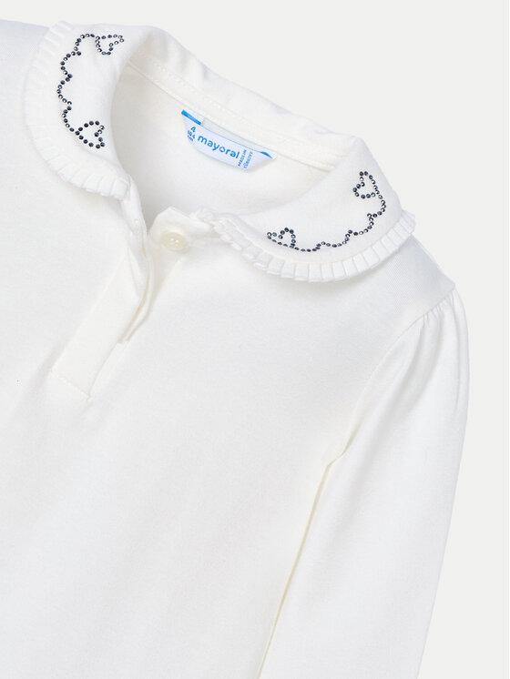 Mayoral Mayoral Bluse 131 Écru Regular Fit