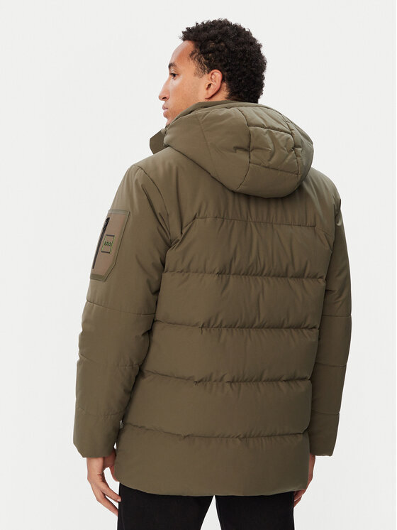 BOSS BOSS Daunenjacke Block-X 50547262 Dunkelgrün Regular Fit