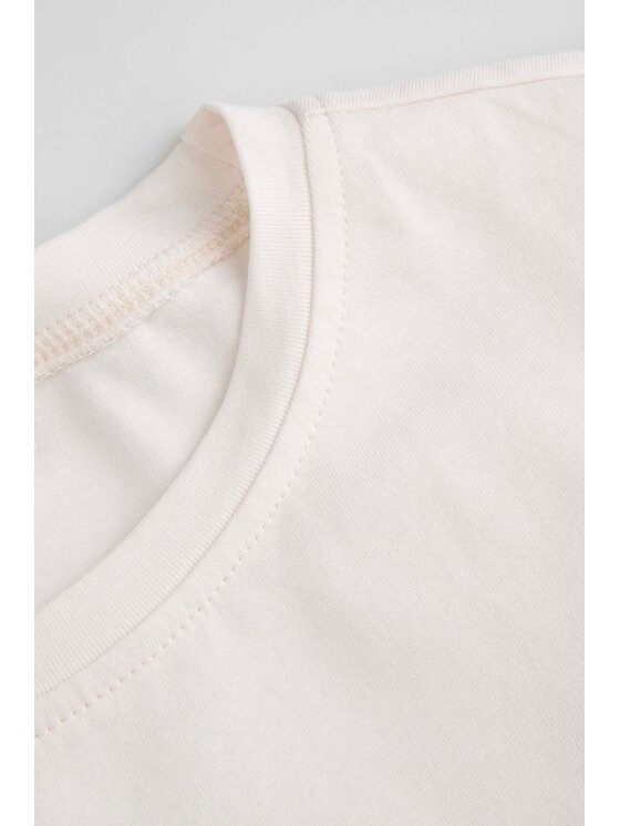 Coccodrillo Coccodrillo T-Shirt WC6143206TGJ-003 Krémová Regular Fit
