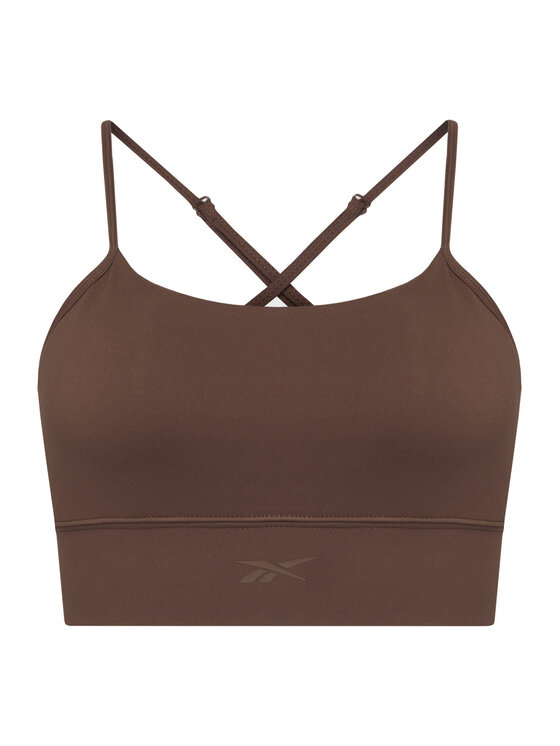 Reebok Reebok Спортивний бюстгальтер Reebok X Ewa Chodakowska RK25310CCW Коричневий