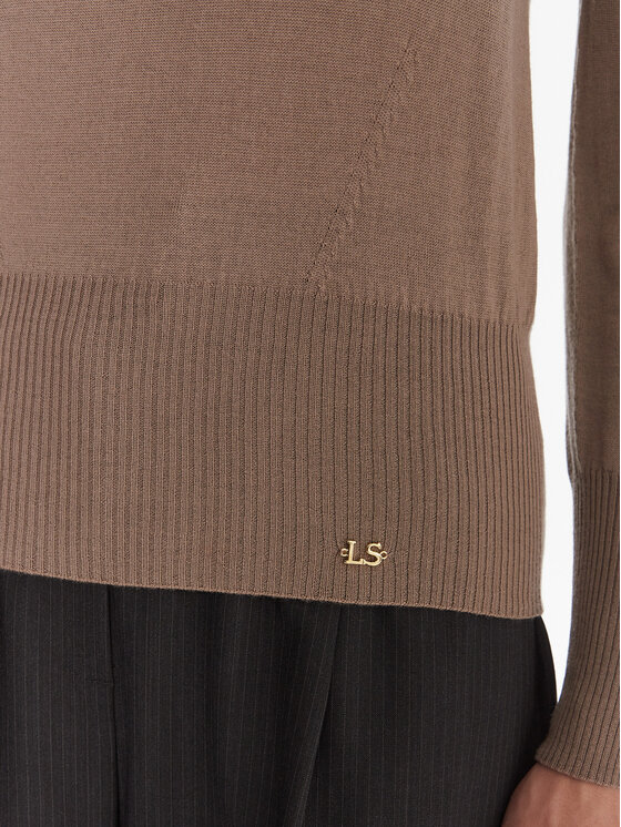 Luisa Spagnoli Luisa Spagnoli Rolák Manos 100106 Černá Slim Fit