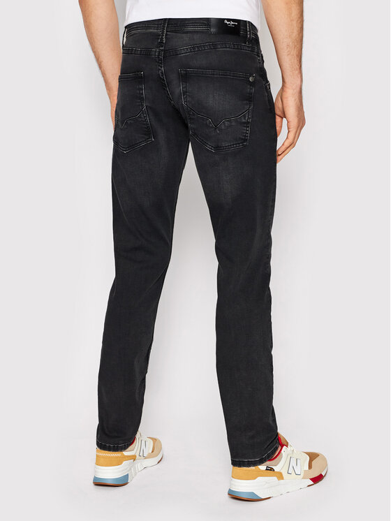 Pepe Jeans Pepe Jeans Jeansy Track PM206328 Czarny Straight Fit