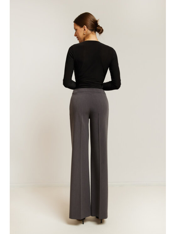 Stylove Stylove Spodnie materiałowe S311 Szary Regular Fit