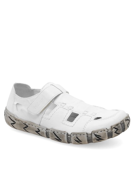 Rieker Rieker Scarpe basse L0362-80 Bianco